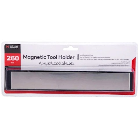 Magnetic Tool Holder, Kitchen Knives Holder &amp; Garage Organizer Bar Mount Magnet (26 cm).