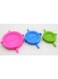Generic 3-Piece Plastic Dumplings Mould Green/Blue/Pink 11Centimeter