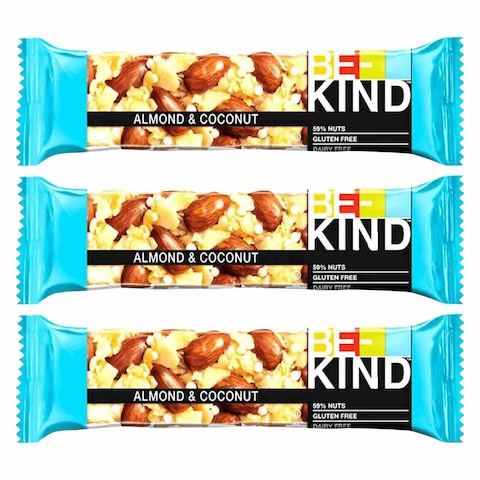 Buy Be-Kind Almond And Coconut Bar 30g Pack of 3 in Saudi Arabia