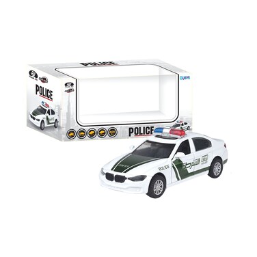 Power Joy Vroom Vroom Dubai Police Die-Cast Car White