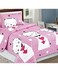 Sleep Night 3 Pieces Kids Compressed Comforter Set, Single Size 150 X 200cm Modern Printed Bedding Set For Girls And Boys, MultiColor