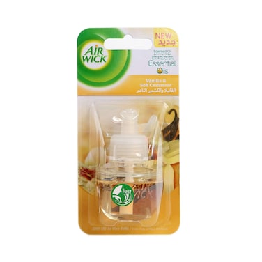 Air Wick  Automatic Air Freshener Spray Refill Vanilla &amp; Soft Cashmere Scent 250ml