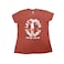 Ladies Graphic T Shirt Medium Red