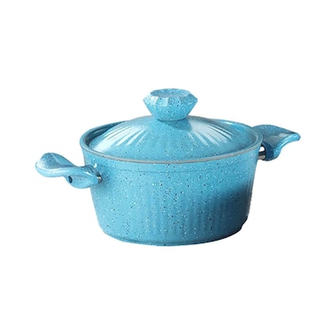 "حلة جرانيت ايديال هوم -  28 سم - أزرق "