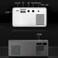The Mohrim T300 Mini Projector Mini Projector Portable LED Home Theater (Black)