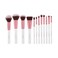 BH Cosmetics Crystal Quartz Brush Set 12 Pieces