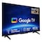 هايسنس تلفاز غوغل ذكي بدقة UHD LED مقاس 55 بوصة 55A61H أسود