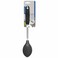 Tramontina Since 1911, Made In Brazil Utilita Gray Nylon Serving Spoon With Stainless Steel Shank And Black Polypropylene Handle