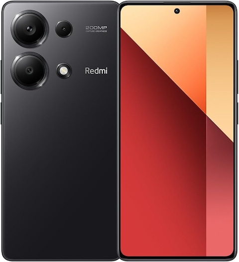 Redmi Note 13 Pro (Midnight Black 8GB RAM, 256 Storage) - Ultra-clear 200MP camera with OIS  120Hz FHD+AMOLED display   Immersive viewing with ultra-thin bezels