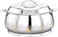 Royalford 5000ml Majestic Stainless Steel Hotpot- Rf11444 Firm Twist Lock To Keep Food Fresh For Long, Silver And Golden