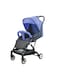 Moon Compact Cabin Stroller, Cyan Blue