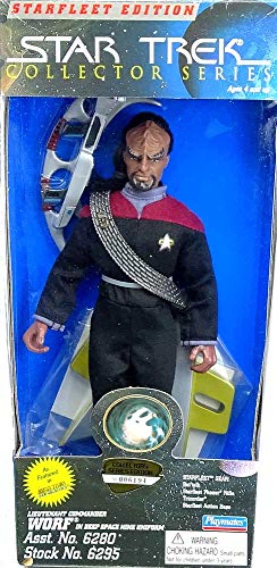 Buy Star Trek Starfleet Edition Worf In Deep Space Nine Uniform Online ...