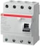 RCCB, DIN, 4P, 40A AC at rated residual current 30mA, ABB