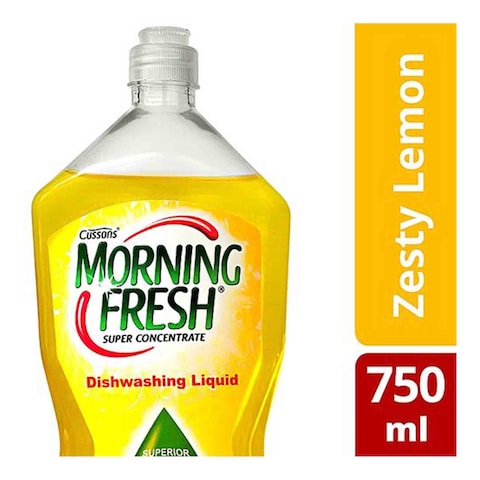 Morning Fresh Dishwashing Liquid Lemon 750Ml
