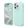 elago Liquid Silicone for iPhone 14 Pro case cover Full Body Protection, Shockproof, Slim, Anti-Scratch Soft Microfiber Lining - Aqua Sky