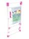 Generic Natural Home Clothes Dryer Stand Pink/White 35Meter