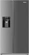 Nobel 547 L Gross / 501 L Net Capacity Side By Side Refrigerator, No Frost, Sky Power Interior Led Lights, Automatic Ice Maker, R600a Refrigerant, NR800SIM Silver