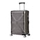 Eminent Hard Case Travel Bag Medium Luggage Trolley Polycarbonate Lightweight Suitcase 4 Quiet Double Spinner Wheels With Tsa Lock KJ97 Gold Grey