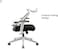 KIKO Chair, Ergonomic Folding Design, Premium Office &amp; Computer Chair by Navodesk (BLACK)