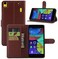 Generic Pu Leather Wallet Flip Back Cover Case For Lenovo K3 Note-Brown