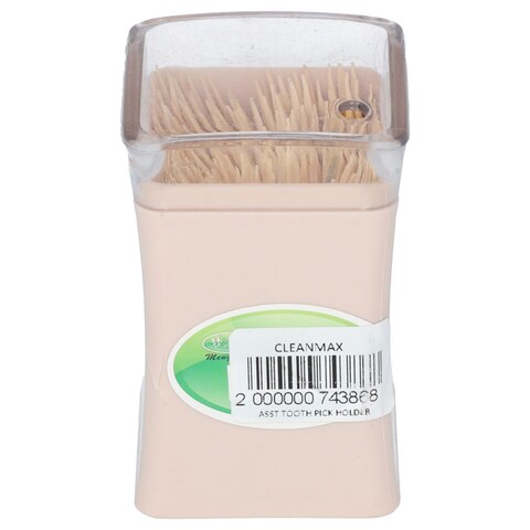 Cleanmax Toothpick Holder and Toothpicks