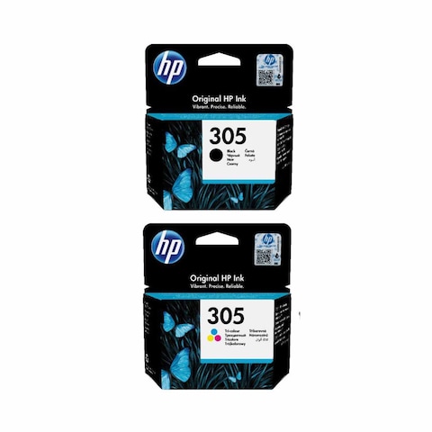 HP Original Black Ink 305 + Original Color Ink 305