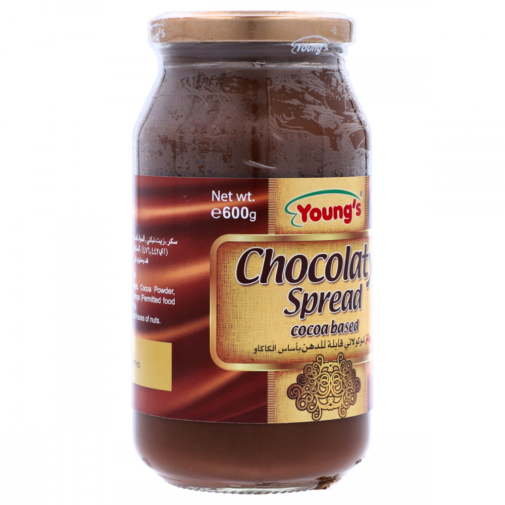 Young&#39;S Chocolate Spread 600 gr