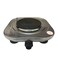 First One Electric Single Hot plate - 1000 Watt - Silver