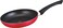 Delcasa 30cm Non Stick Fry Pan Ceramic Coating Healthier Ceramic Chemical Free Non-Stick Heat Resistant Exterior Double Layer Coating, Dc1106, Red