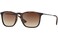 Ray Ban - Unisex Full Rim Square Plastic Havana Sunglasses RB4187-856/13-54