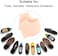 Naor Heel Cups, Plantar Fasciitis Inserts, Heel Pads Cushion Great For Heel Pain, Heal Dry Cracked Heels, Achilles Tendinitis, For Men &amp; Women (Beige 4Pairs)
