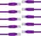 Cat 6 Ethernet Cable 3M  Patch Cable, Ethernet Cable, Network Cable, Internet Cable - 3 METER Purple - 10 PCS - DKURVE&reg;