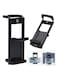 Generic Tripod Mount Cell Phone Tablet Holder For iPhone 8 Plus/7 X/iPadMini Pro Black