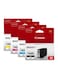 Canon 4-Piece Pgi-1400 Xl Pigment Ink Cartridge Set Multicolour