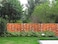 Decorative Wooden Fence Artificial Plants Orange Maple Leaves Expandable For Home Garden Decoration(1.2m)