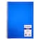 ماكسي دفتر تنفيذي مقاس B5 بغلاف صلب 80 ورقة - أزرق