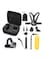 Boya - 10-In-1 Selfie Stick Kit For GoPro Hero 6/5/4/3 Silver/Black