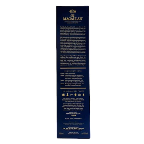 The Macallan Double Cask Whisky 15 Years 70CL