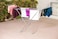 Royalford Adjustable Metal Cloth Dryer 128X55Cm - Drying Space Laundry Washing