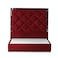 In House Victoria Velvet Bed Frame - Single - 200x90 cm - Burgundy