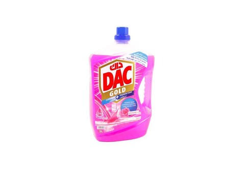 DAC GOLD CLEANER + DISINFECTANT ROSE BLOOM 3L