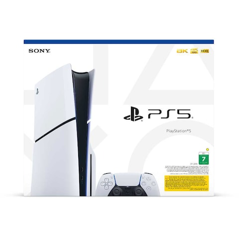 Sony PlayStation 5 Disc Console (New 2023 Slim Model )- UAE Version