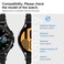 Spigen Lite Fit designed for Samsung Galaxy Watch 5 Band 44/40mm, Galaxy Watch 5 Pro 45mm, Galaxy Watch 4 44mm/40mm Strap, Galaxy Watch 4 Classic 46mm/42mm, Galaxy Watch 3 41mm, Active 1&amp;2 - Black