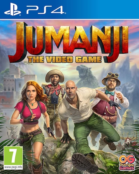 PS4 Jumanji The Video Game (R2) Pegi Eng Std (PS4) By Outright Games