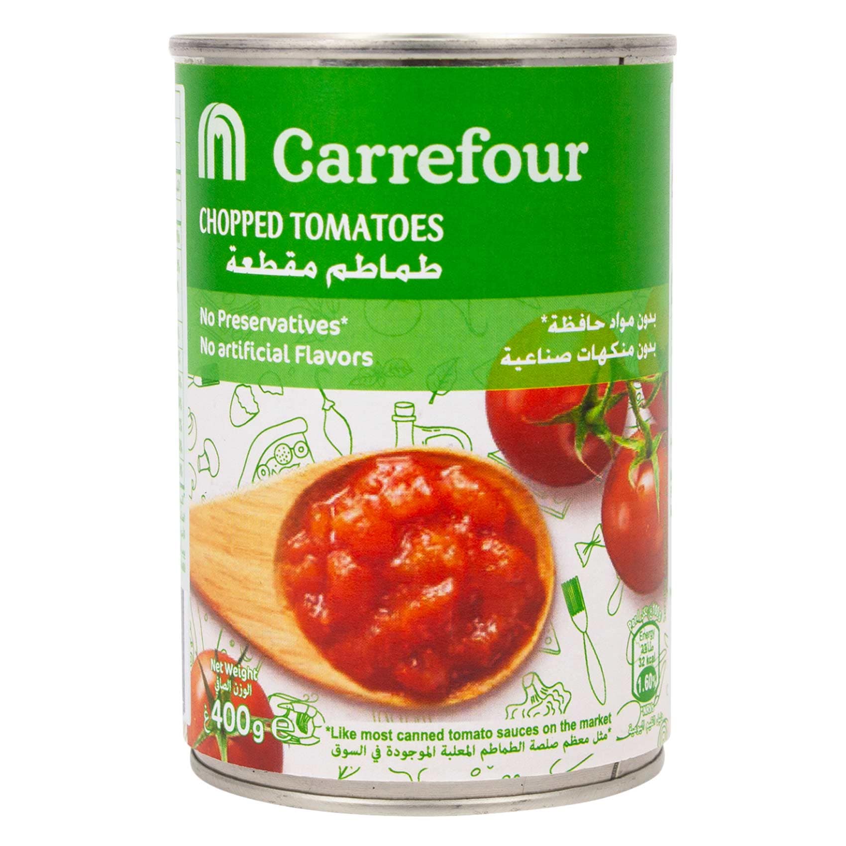 كارفور طماطم مهروسة 400 جرام