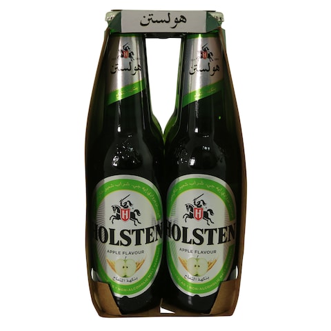 Holsten Apple Flavoured Non-Alcoholic Malt Beverage 330ml Pack of 6