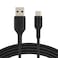 Belkin BoostCharge USB-C to USB-A Charger Cable, Black, 1m