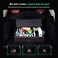 Car Detachable Grocery Box Black Medium Holder Organizer Trunk Leather Made Placed in the Car Boot (black, middle(50 * 33 * 30cm))