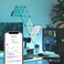NANOLEAF Limited Edition Ultra Black Triangles Starter Kit - Smart WiFi LED Panel System w/ Music Visualizer - 9 Pack - Black