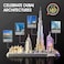 CubinFun 3D Fun Dubai Cityline 3D Puzzle Multicolour Pack of 182